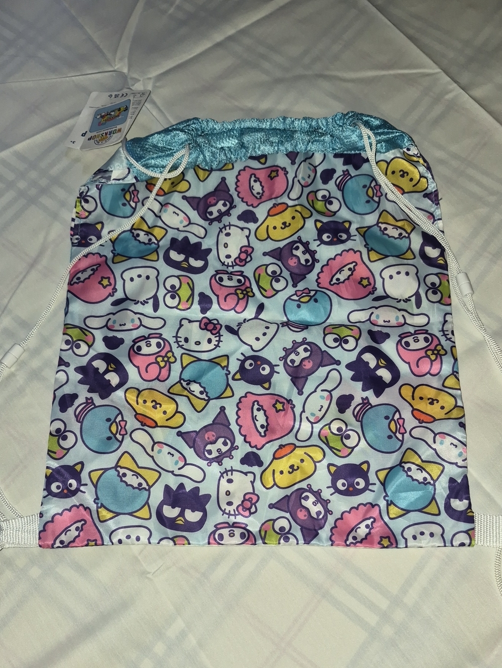 Sanrio Build A Bear Hello Kitty Toy Carrier Drawstring Bag NEW New With Tags